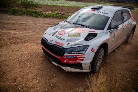 XAVIER J. VIDALES – JORDI HEREU (Skoda Fabia RS Rally 2) GUANYEN EL 30è RAL·LI CIUTAT DE TÀRREGA